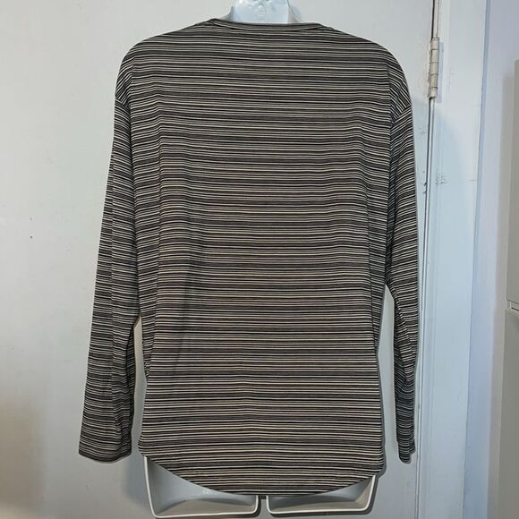 ATHLETA Cloudlite Stratus Striped Long Sleeve Shirt-M - Picture 5 of 9
